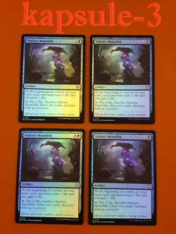 4x Sinister Monolith | FOIL | Bloomburrow | MTG Magic Cards - Image 1