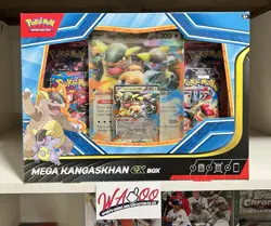 Pokemon TCG: Mega Kangaskhan ex Collection Factory Sealed Card Box - Image 1
