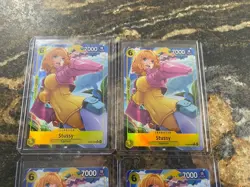 Stussy ST29-006 Parallel Starter Deck Promo One Piece Card English X4 - Image 3