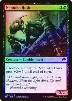Nantuko Husk FOIL Magic Origins NM Black Common MAGIC GATHERING CARD ABUGames - Image 1