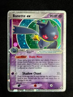 Pokemon Banette ex 85/92 Legend Maker Holo Ultra Rare 90HP EX Card - Image 1