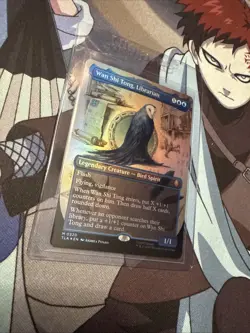 MTG Avatar Wan Shi Tong, Librarian Card Borderless Foil VERY MINT - Image 3