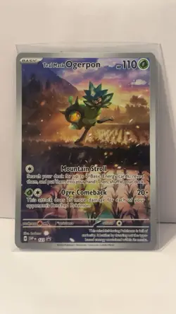 Teal Mask Ogerpon 123 Sv: Scarlet & Violet Promo Cards Holo - Image 1