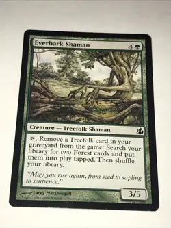 EVERBARK SHAMAN Magic the Gathering Card - Image 2