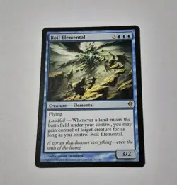 Roil Elemental Zendikar Regular Card MTG Magic The Gathering - Image 1