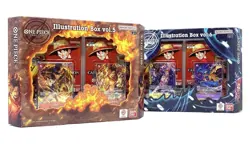 NEW SEALED One Piece Illustration Box Vol. 5 & 6 SET of BOTH! BANDAI CARD GAME - Image 1