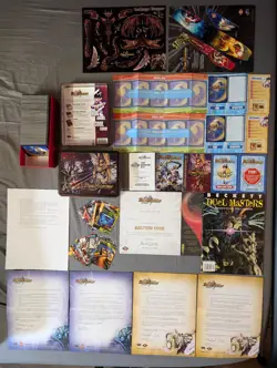 Duel Masters trading cards 350+ lot with posters and sticker sheets holos - Image 1