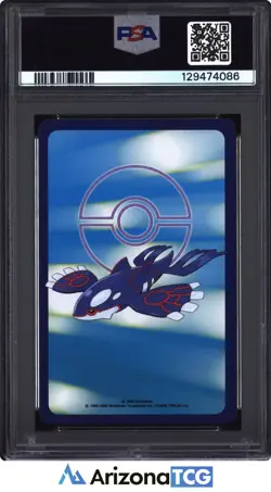Pokemon 2003 Regice King of Clubs Pokemon Sapphire Playing Cards Japanese PSA 6 - Image 2