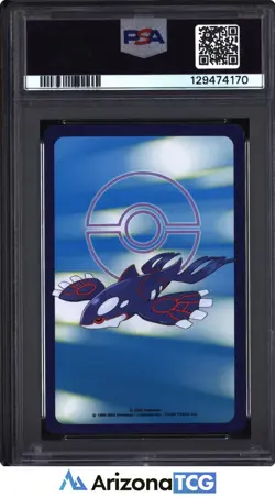 Pokemon 2003 Meditite 4 Of Clubs Pokemon Sapphire Playing Card Japanese PSA 10 - Image 2