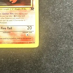 Pokemon Card - Charmander - Team Rocket Set NM - Image 5