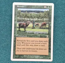 SIGNED MtG Rowen LP 7TH FRANZ VOHWINKEL EDH CUBE MTG MAGIC - Image 1