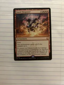 Fated Firepower Avatar: The Last Airbender Foil - Image 1