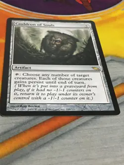 D1145 MAGIC GATHERING SHADOWMOOR CAULDRON OF SOULS #248 LP R MTG - Image 2
