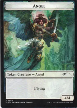 MTG: Secret Lair Drop Series: Angel // Soldier Double-sided Token: LP Condition - Image 1