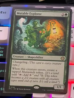 Mutable Explorer Lorwyn Eclipsed Non-Foil NM 186 MTG Magic the Gathering TCG - Image 1