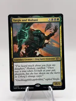 Yargle and Multani 0256 March of the Machine MOM MTG NM - Image 1