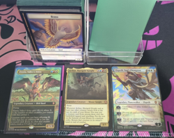 Family Matters Sleeved + Deckbox Modified Precon MTG EDH Commander Deck ReadDesc - Image 1