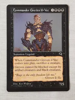 NM Commander Greven il-Vec Tempest Mtg Magic the Gathering - Image 1