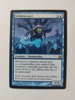 MTG - Riddlekeeper - Commander 2011 - NM - Image 1