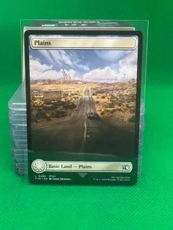 MTG - FULL ART Plains #296 Final Fantasy - Image 1