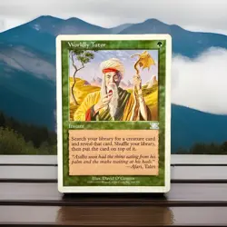 Worldly Tutor [Classic Sixth Edition] - 1999 - Vintage MTG - Moderately Played - Image 1