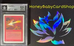 MTG Unlimited Edition 1993 Firebreathing BGS 8.5 NM/MT+ Old School 93/94 - Image 4