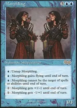 1 x Morphling - Urza's Saga - Moderate Play - MTG - Image 1