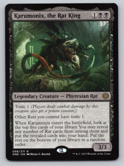 Karumonix, the Rat King - Phyrexia: AWBO - MTG - Image 1