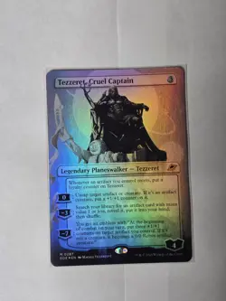 Tezzeret, Cruel Captain (Borderless) Edge of Eternities Foil - Image 1