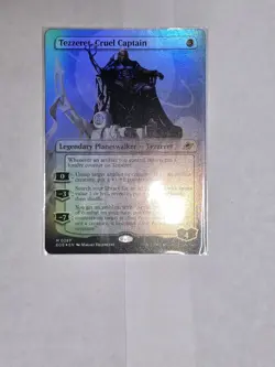 Tezzeret, Cruel Captain (Borderless) Edge of Eternities Foil - Image 4