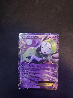 Meloetta EX - RC11/RC25 - Pokemon Legendary Treasures Radiant Collection Card NM - Image 3