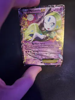 Meloetta EX - RC11/RC25 - Pokemon Legendary Treasures Radiant Collection Card NM - Image 4