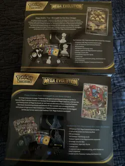 Pokemon TCG Mega Evolution Elite Trainer Box ETB Bundle Both Factory Sealed - Image 2