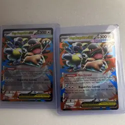 Pokemon TCG Mega Kangaskhan EX Holo Cards XY Set Lot 2 Cards - Image 1