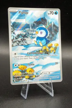 Piplup Illustration Rare 098/094 Phantasmal Flames Pokemon TCG NM- LP+ Very Nice - Image 1