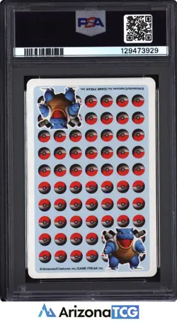 Pokemon 1998 Nidoran Female Jack Of Diamonds Pokemon Stadium Blue Japanese PSA 9 - Image 2