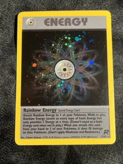 Pokemon TCG - Rainbow Energy 17/82 Team Rocket Holo (A1) - Image 1