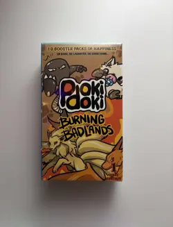 Pokidoki 1st Edition Sealed Booster Box Chef Ken Lee Fan Art Burning Badlands - Image 1