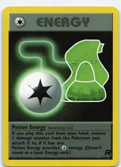 Potion Energy 82/82 Team Rocket Uncommon Unlimited MP Pokemon TCG - Image 1