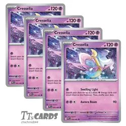 Cresselia 039/094 x4 Playset 4x Pokemon TCG ME02 Phantasmal Flames PFL - Image 1