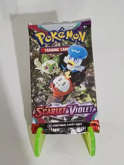 Pokemon Scarlet and Violet Base Set Booster Pack - Image 1