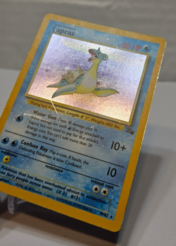 Lapras 10/62 Holo Rare Unlimited Fossil Pokemon 847 - Image 3