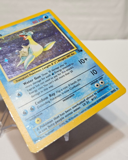 Lapras 10/62 Holo Rare Unlimited Fossil Pokemon 847 - Image 5