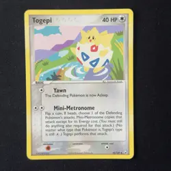 Togepi 50/109 Team Rocket Returns Uncommon 2004 Vintage Pokemon TCG English - Image 1