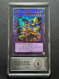 YU-GI-OH! EN. PCG9 XYZ-DRAGON CANNON MP24-EN011 QCSER 2024 25TH English - Image 1