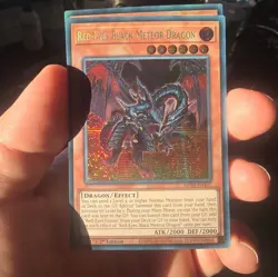 *** RED-EYES BLACK METEOR DRAGON *** 1ST EDITION SECRET RARE MP24-EN107 YUGIOH - Image 1