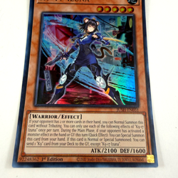 Yugioh! K9-17 Izuna JUSH-EN031 Justice Hunters 1st Ed. English NM Minor Curling - Image 5