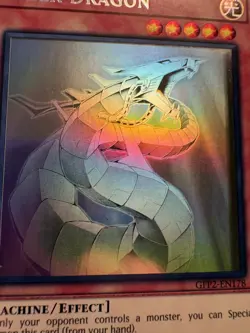 2022 YU-GI-OH! CYBER DRAGON 1st. Ed. Ghost Rare GFP2-EN178 "MISPRINT " - Image 5