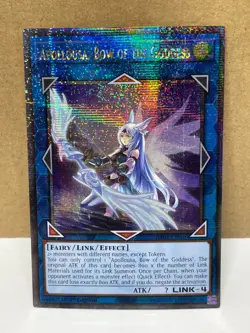 Apollousa, Bow of the Goddess RA02-EN040 Quarter Century Secret Rare NM Yu-Gi-Oh - Image 1