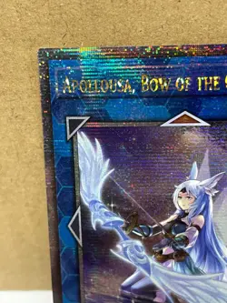 Apollousa, Bow of the Goddess RA02-EN040 Quarter Century Secret Rare NM Yu-Gi-Oh - Image 2
